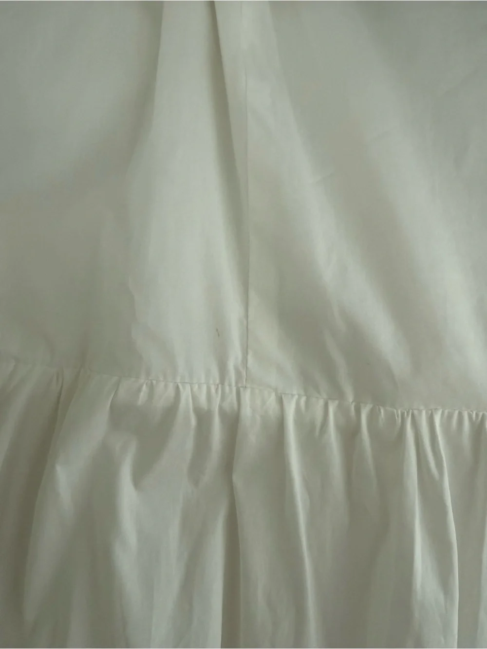 English Factory 2X NWT White Blue Gingham Accent Midi Dress Cottagecore - Picture 7 of 8